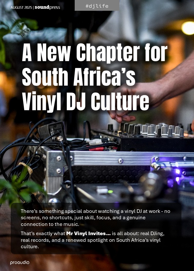 South Africa’s vinyl DJ culture