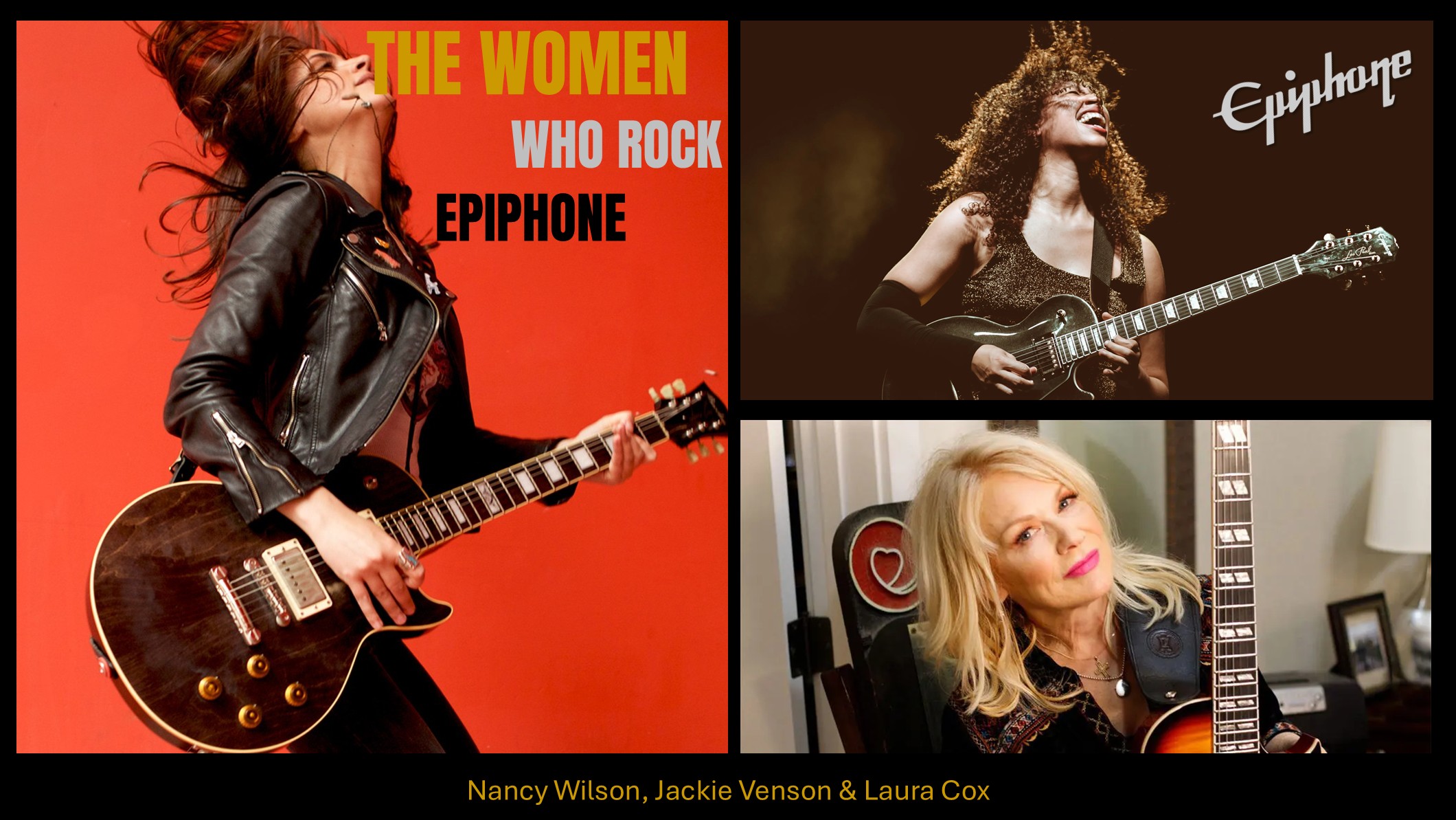 The Women Who Rock Epiphone