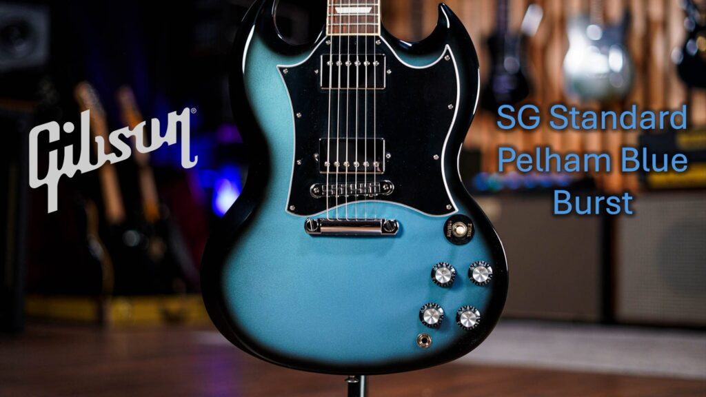 Gibson SG Standard Pelham Blue Burst