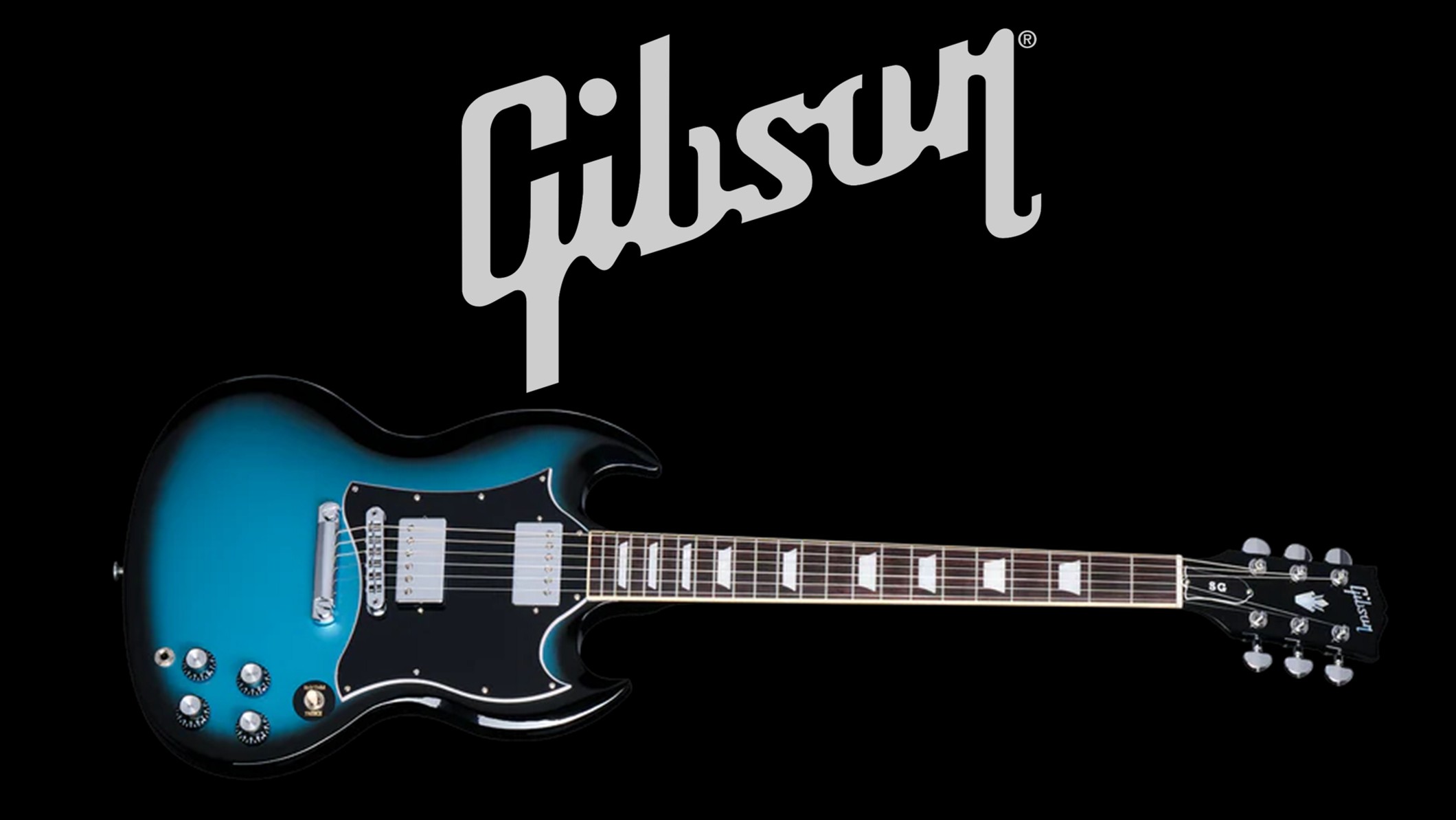 Gibson SG Standard Pelham Blue Burst