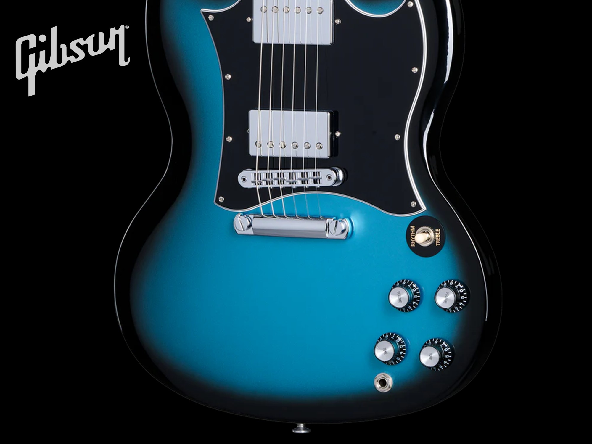 Gibson SG Standard Pelham Blue Burst