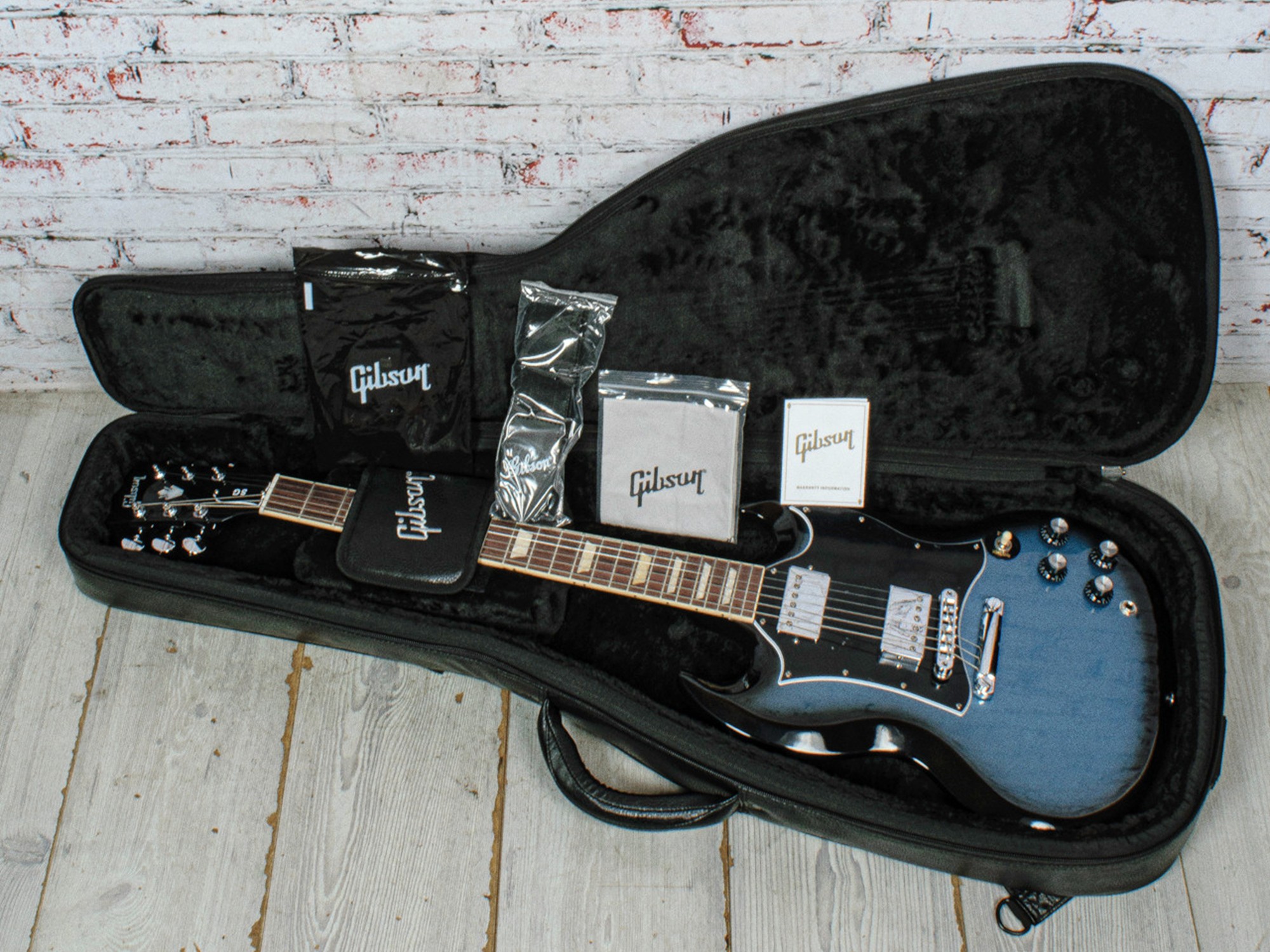 Gibson SG Standard Pelham Blue Burst