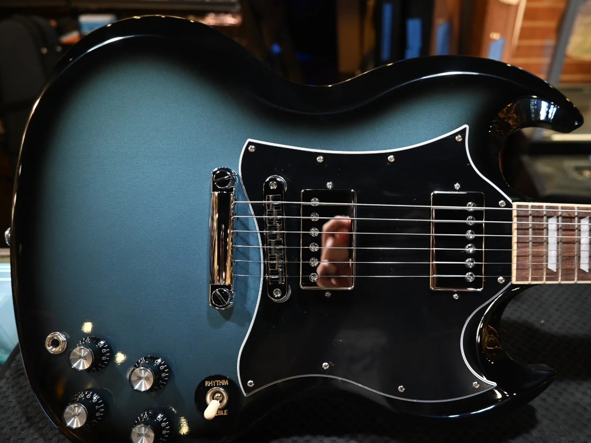 Gibson SG Standard Pelham Blue Burst