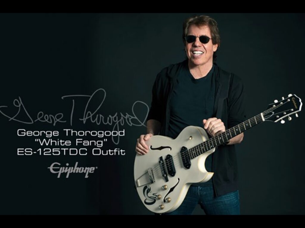 Epiphone George Thorogood “White Fang” ES-125TDC