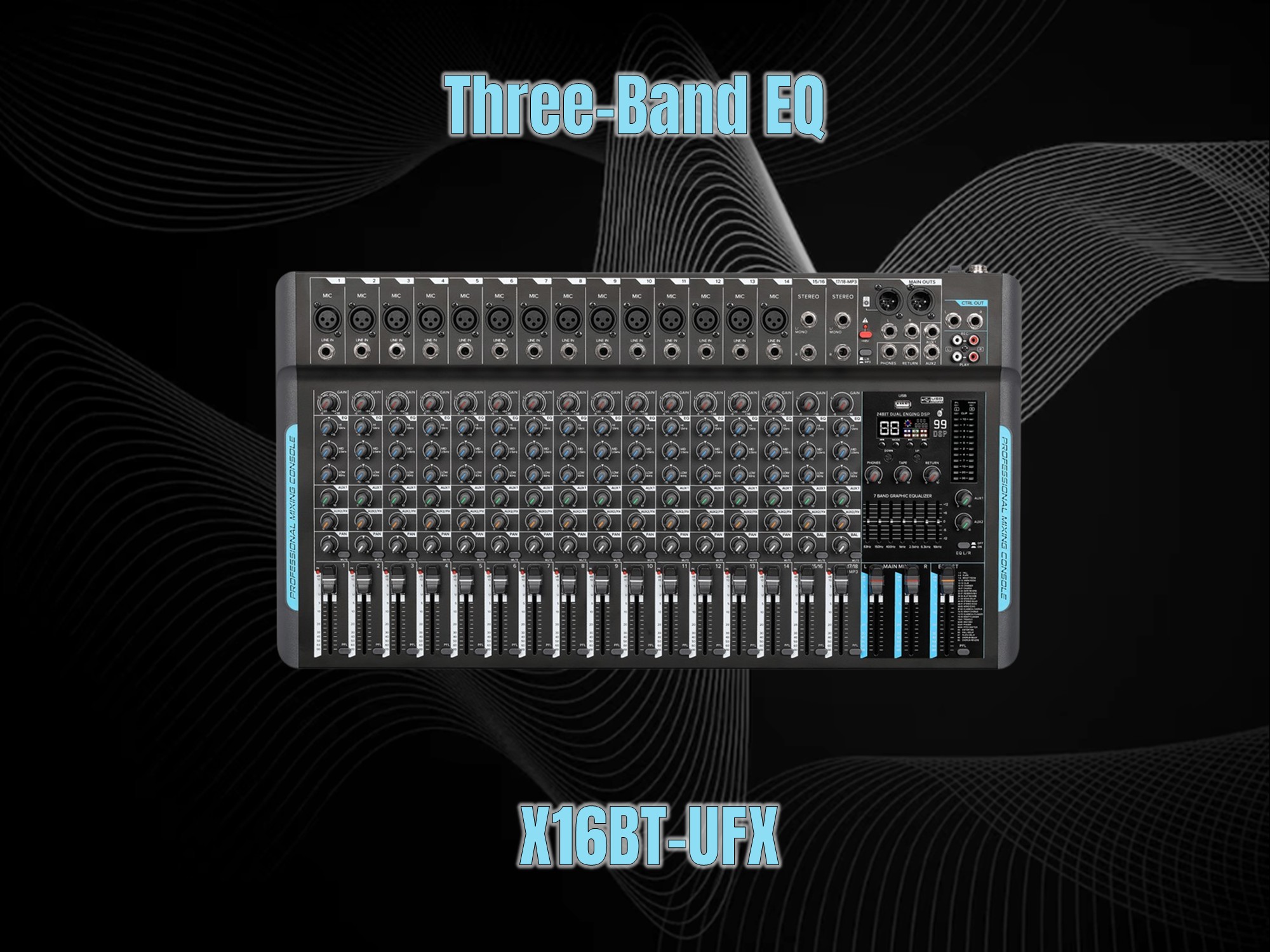 PowerWorks X16BT-UFX Mixer