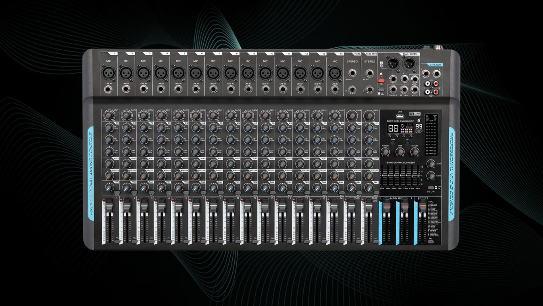 PowerWorks X16BT-UFX Mixer