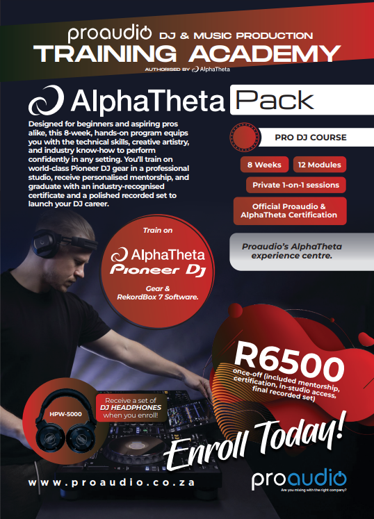 Proaudio DJ & Music Production Training Academy