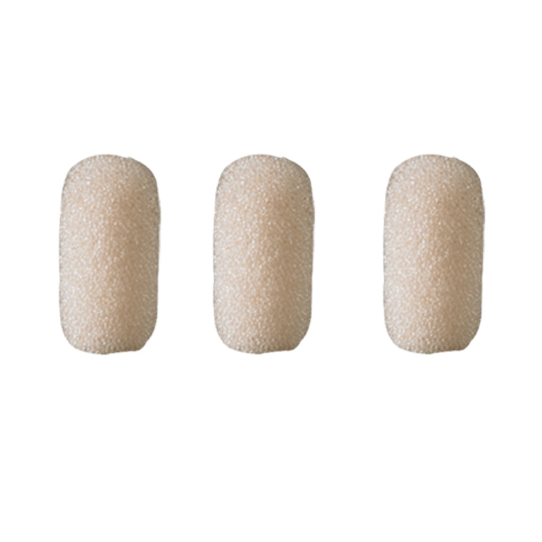 Audio‑Technica AT8157-TH Beige Windshield 3-Pack- 3 Pack Front