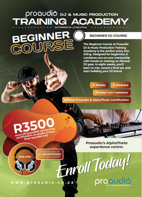 Proaudio DJ & Music Production Training Academy