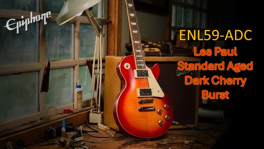 Epiphone Les Paul Standard Aged Dark Cherry Burst