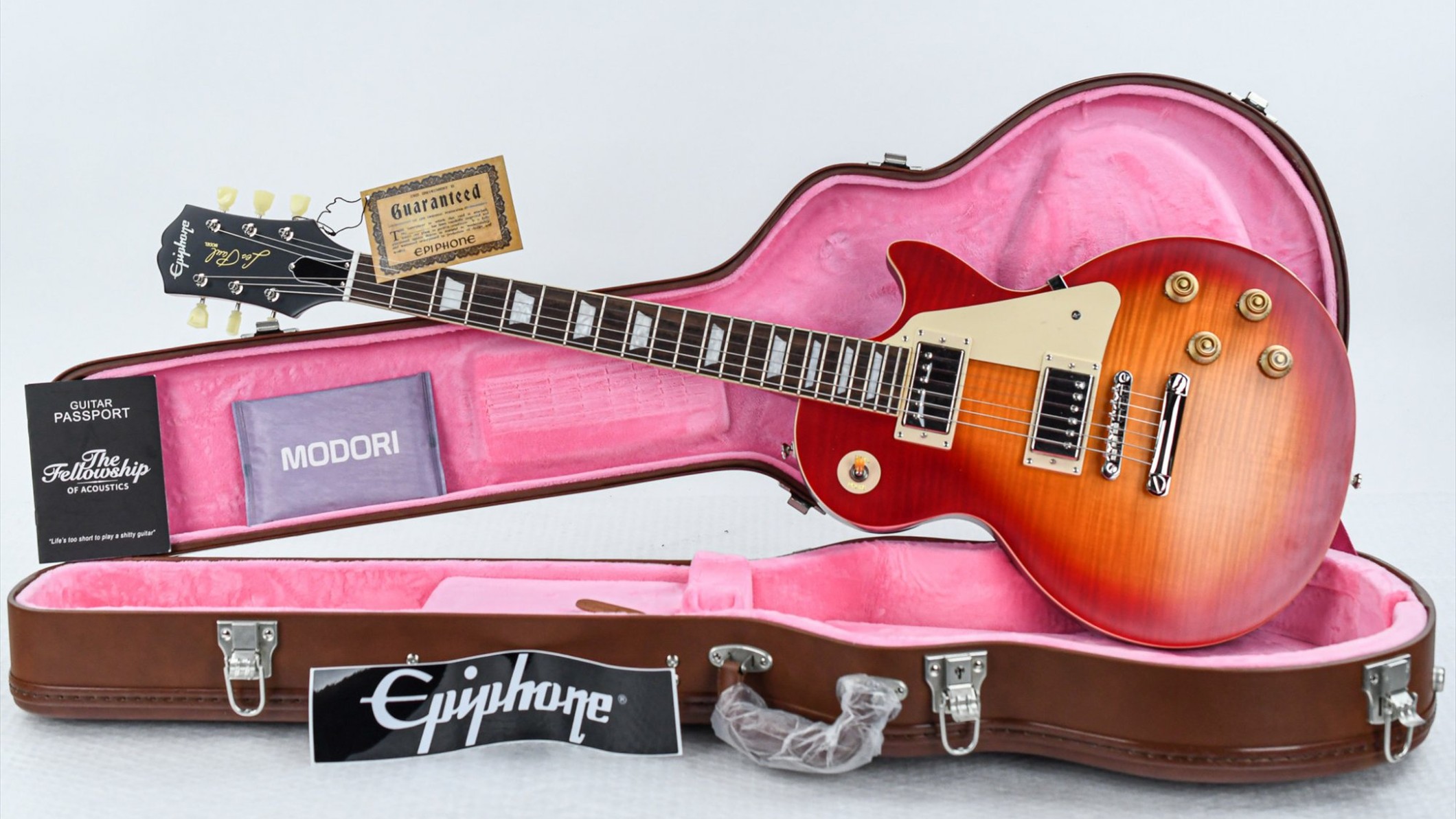 Epiphone Les Paul Standard Aged Dark Cherry Burst