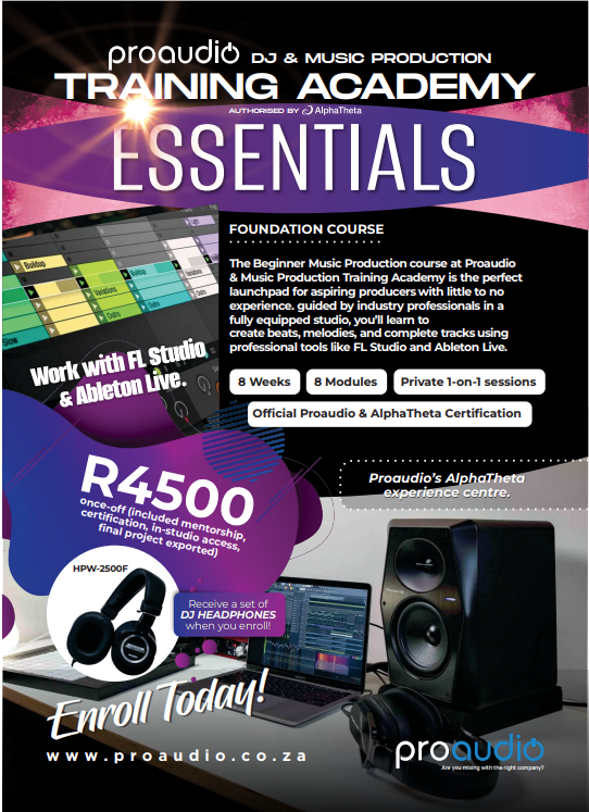 Proaudio DJ & Music Production Training Academy