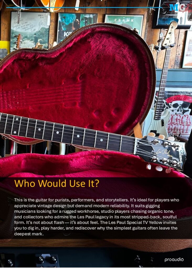 Gibson Les Paul Special TV Yellow