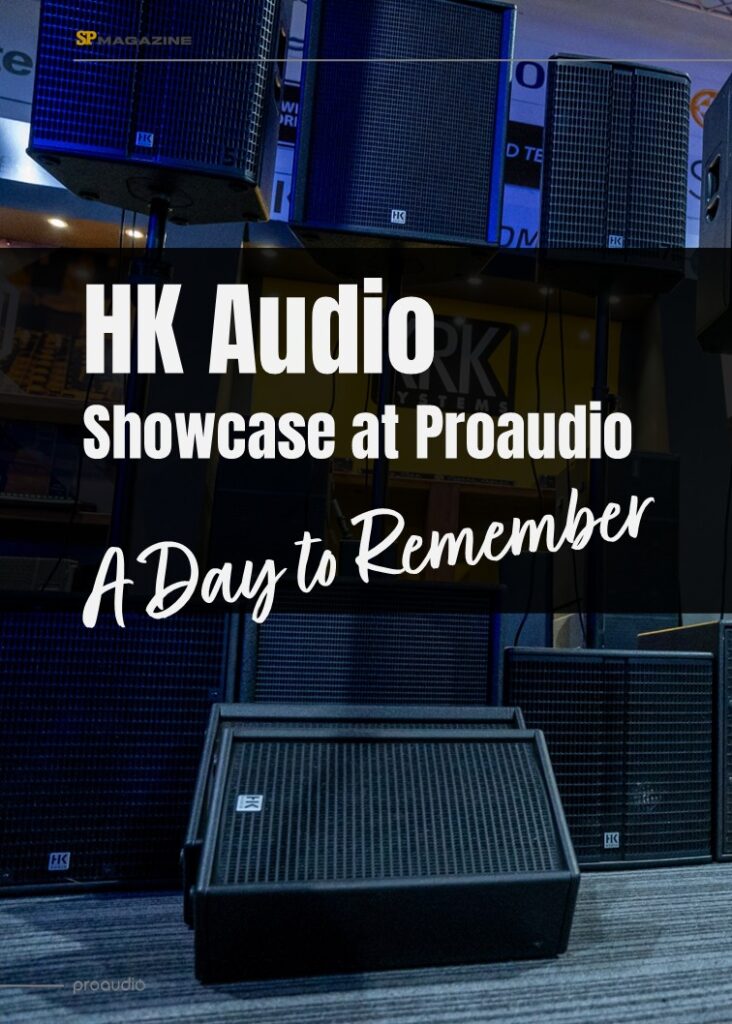 HK Audio Showcase at Proaudio