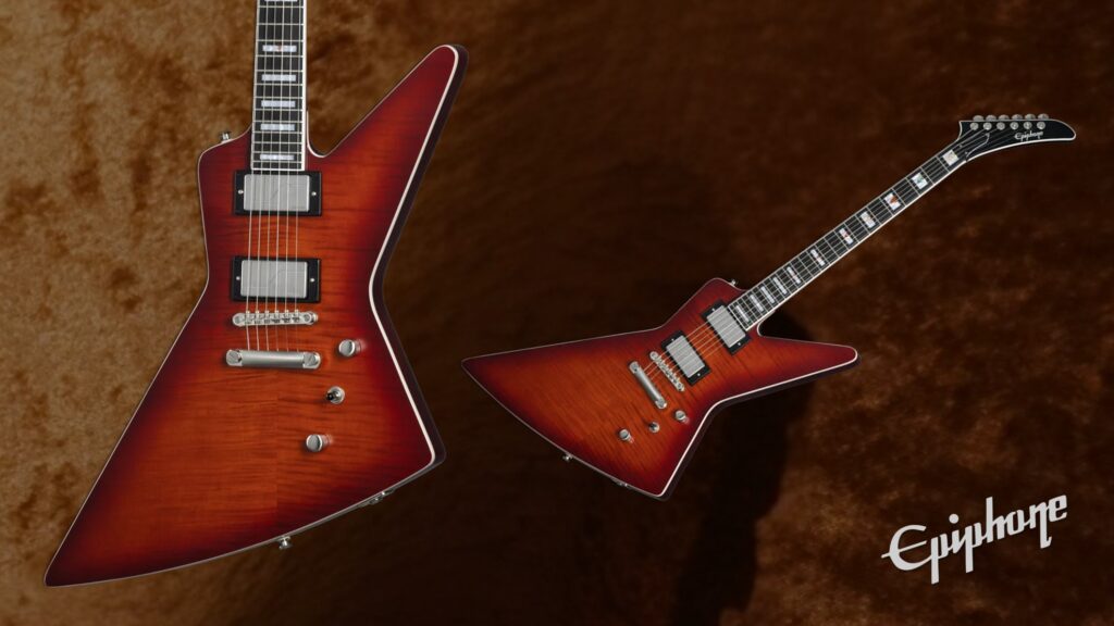 Epiphone Extura Prophecy Aged Bengal Tiger Burst