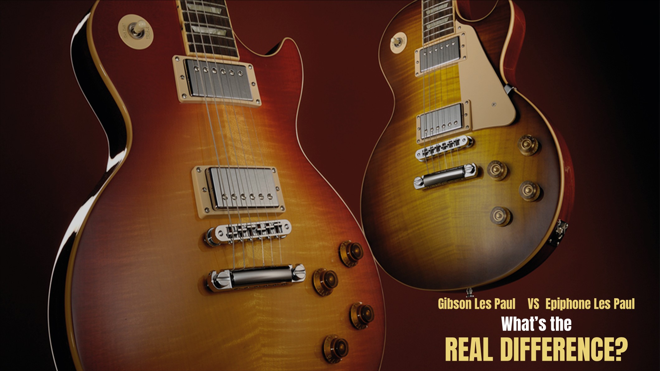 Gibson Les Paul vs Epiphone Les Paul: What's the Real Difference