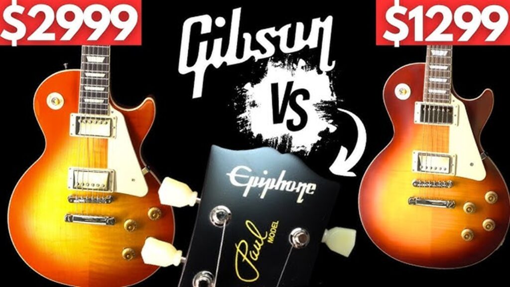 Gibson Les Paul vs Epiphone Les Paul
