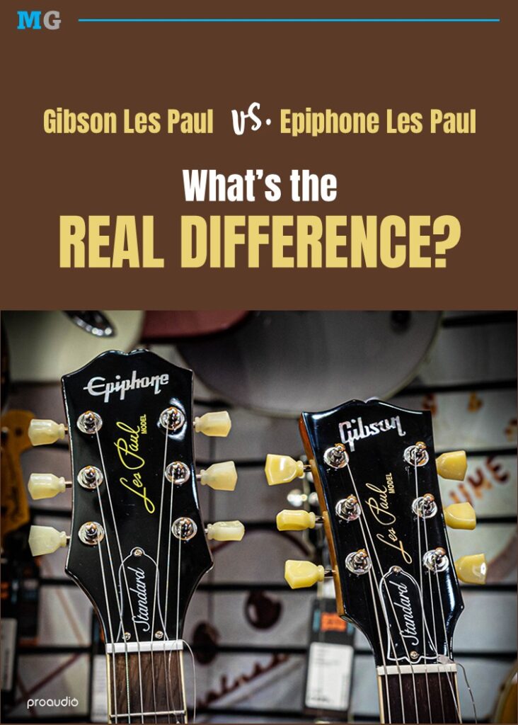 Gibson Les Paul vs Epiphone Les Paul