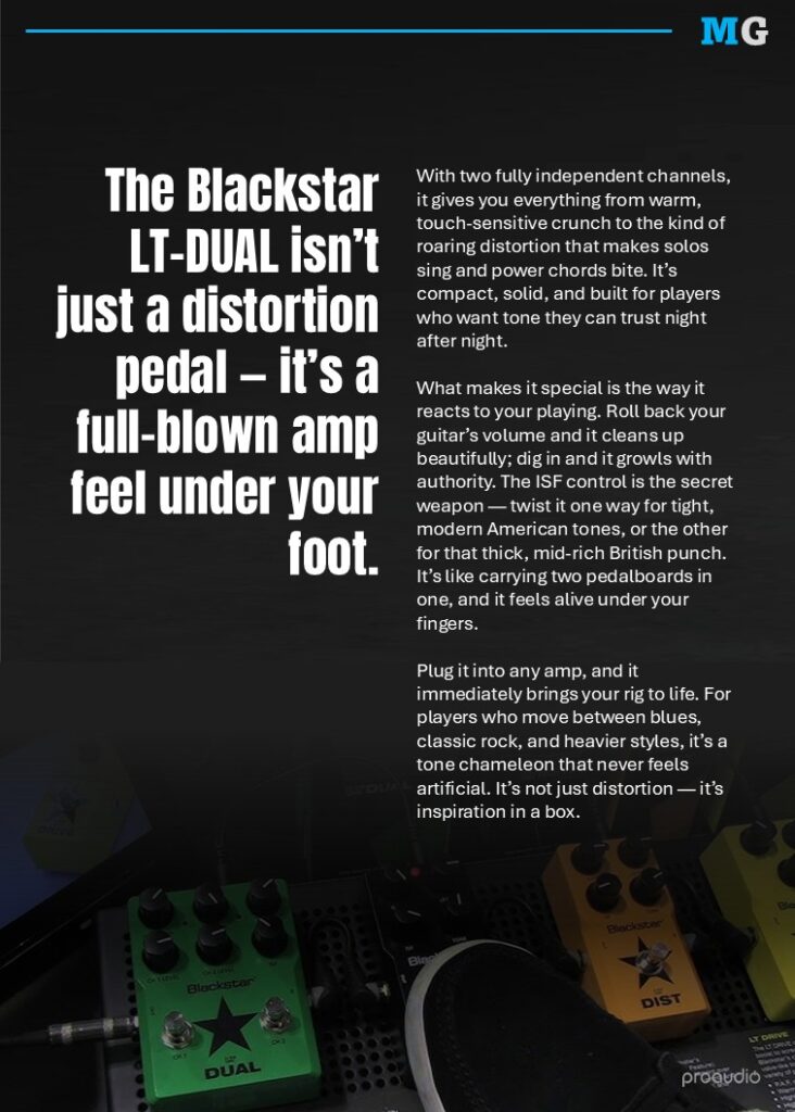 Blackstar LT-DUAL Pedal