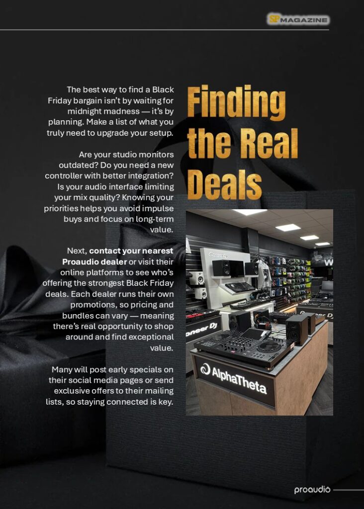 Black Friday Deals for DJs and Producers in South Africa