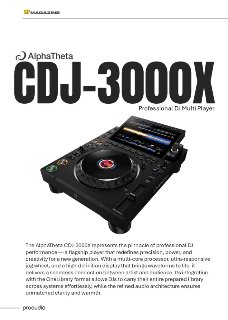 AlphaTheta CDJ-3000X