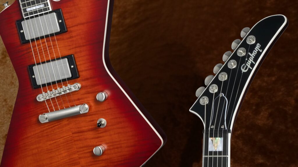 Epiphone Extura Prophecy Aged Bengal Tiger Burst