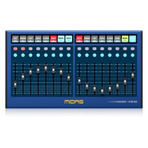 Midas HD96-FB16 Portable Fader Bay- Top Front