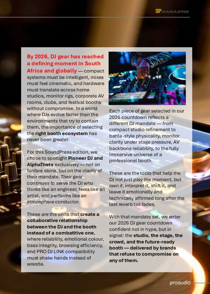 TOP 5 DJ Gear for 2026