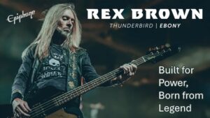 Rex Brown’s Epiphone Thunderbird
