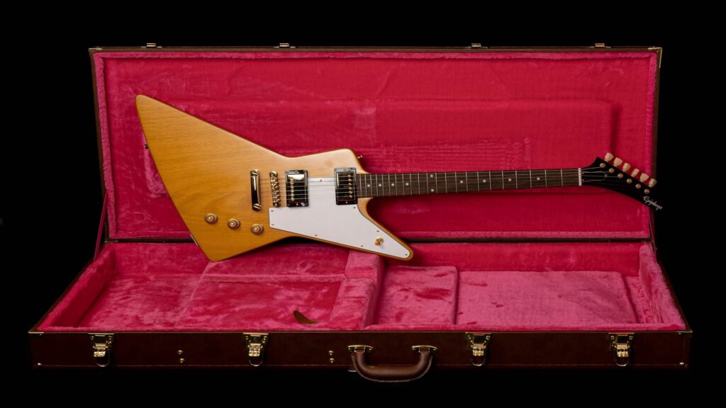 Epiphone 1958 Korina Explorer Aged Natural