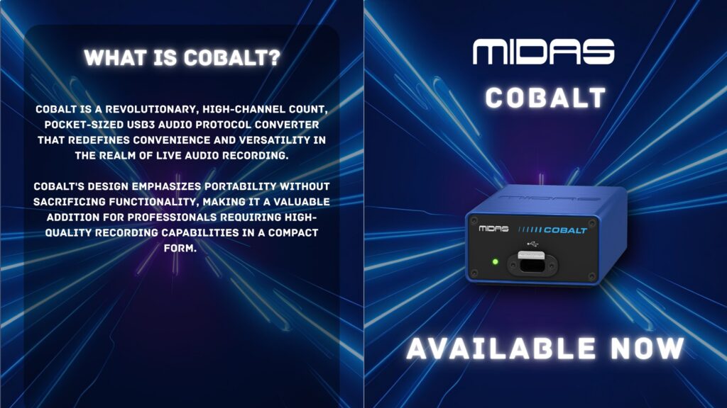 Midas Cobalt HyperMAC to USB3 Converter