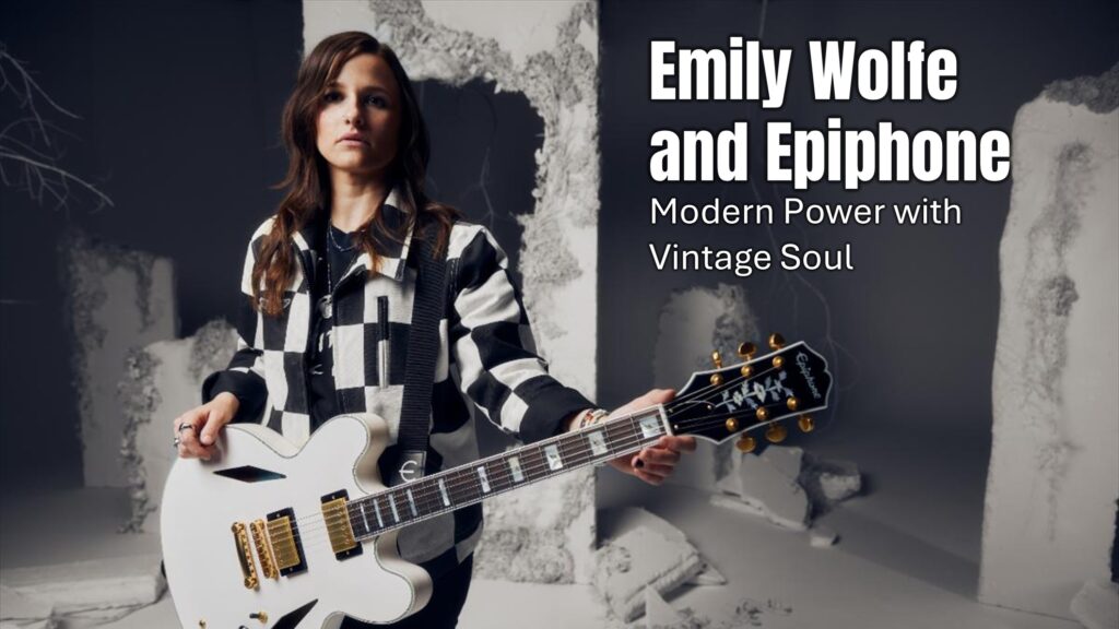 Emily Wolfe and Epiphone