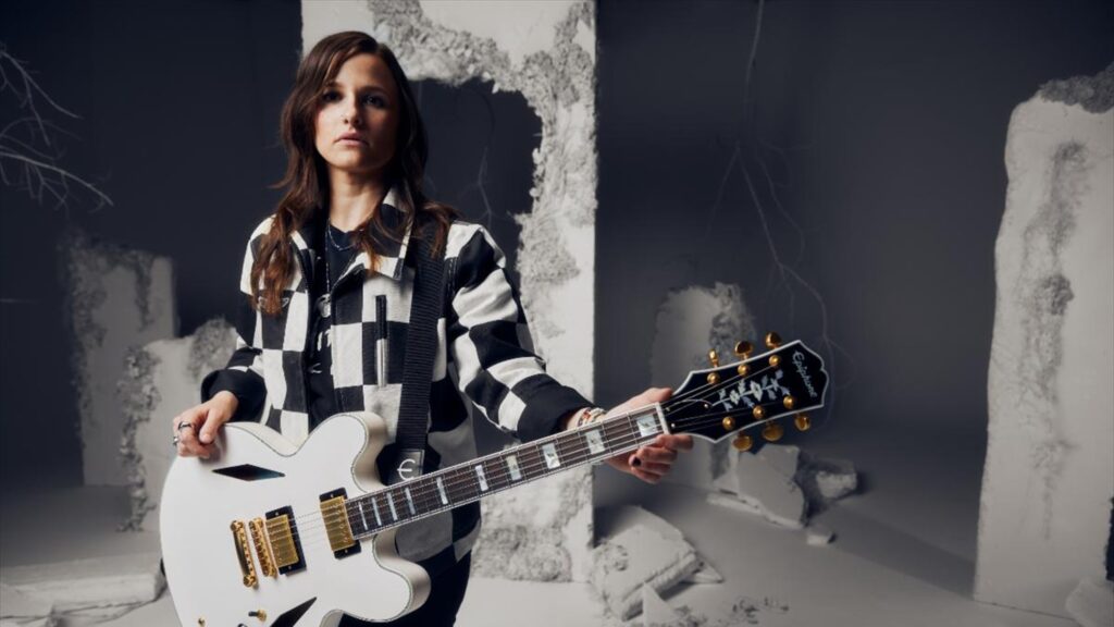 Emily Wolfe and Epiphone