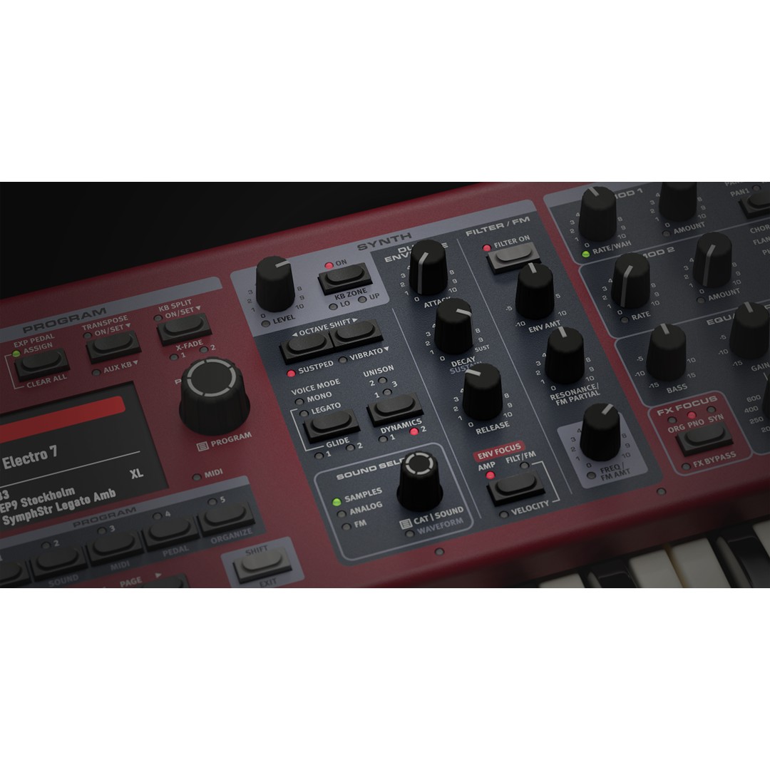 NORD ELECTRO 7 73‑note Semi‑Weighted Waterfall Keybed - ProAudio