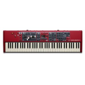 Nord Electro 7 73‑note Semi‑Weighted Waterfall Keybed-Top Front
