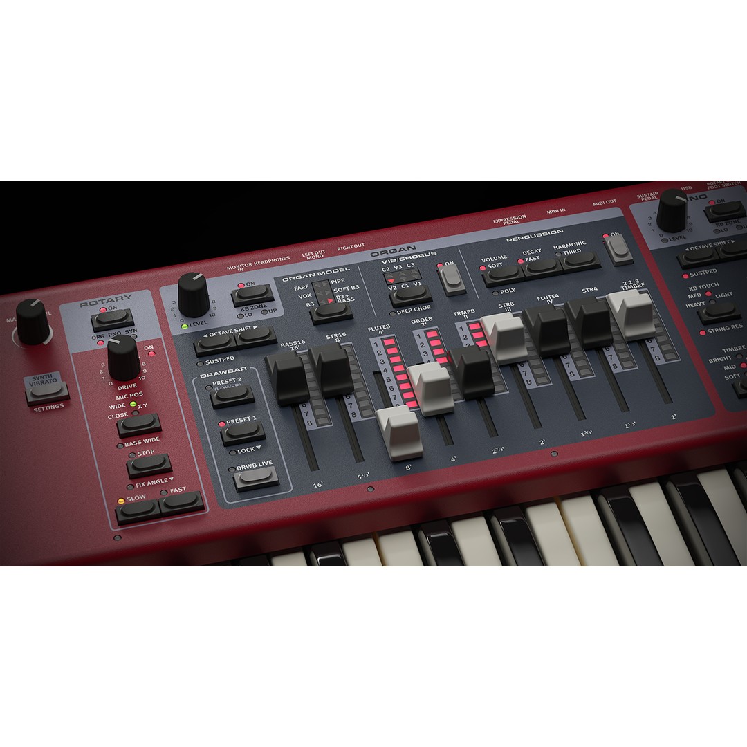NORD ELECTRO 7 HP 73‑note Kawai Hammer Action Portable Keybed - ProAudio