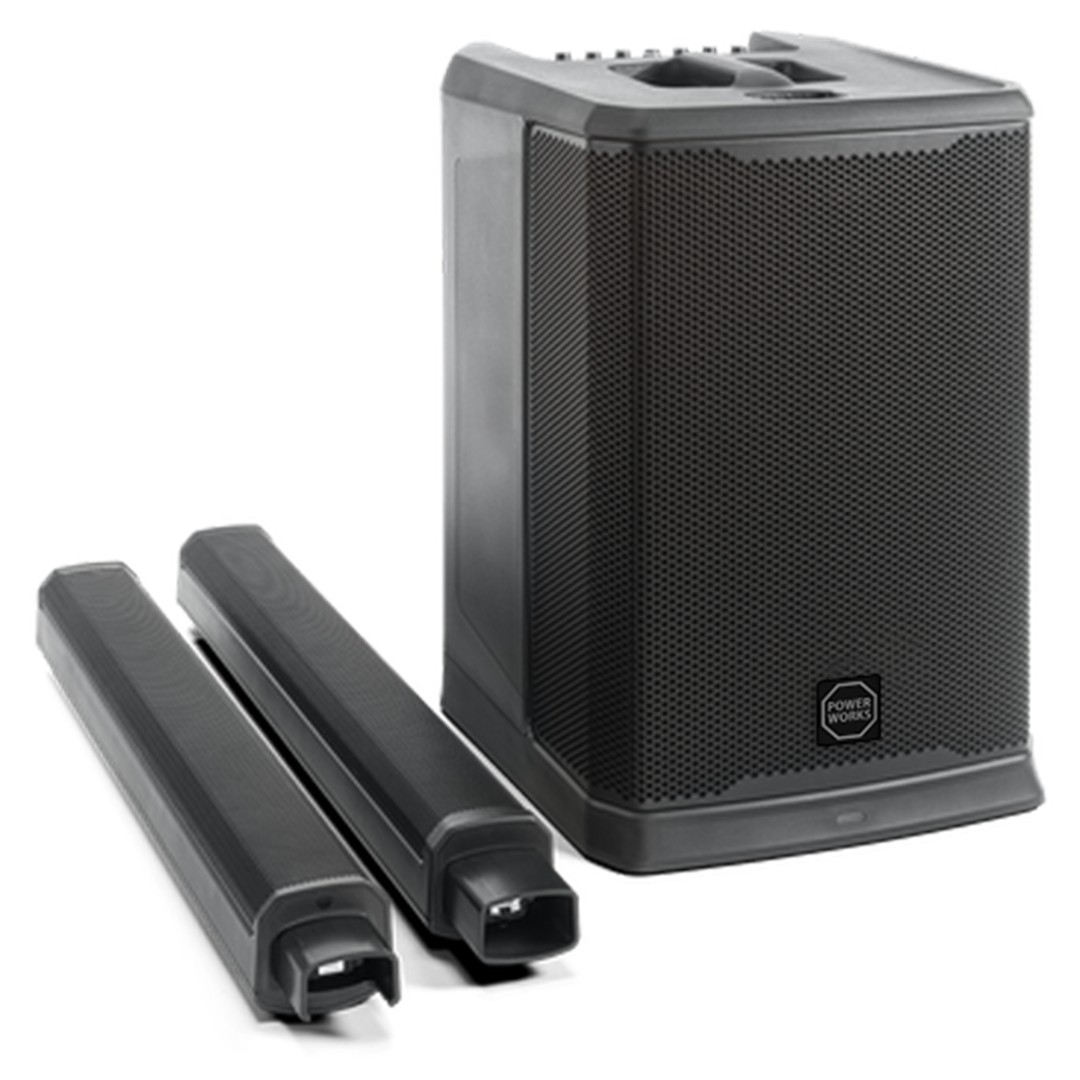 PowerWorks MERCURY-12A 12 Column Speaker System-Front