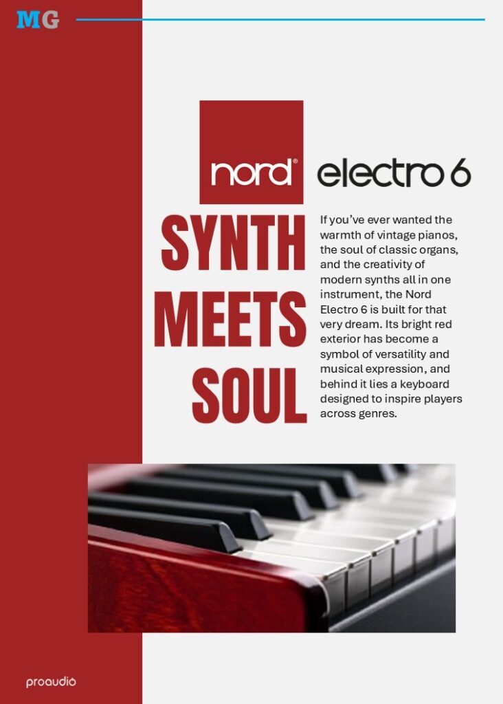 Nord Electro 6 keyboard