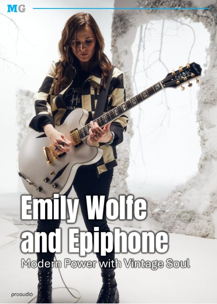 Emily Wolfe and Epiphone