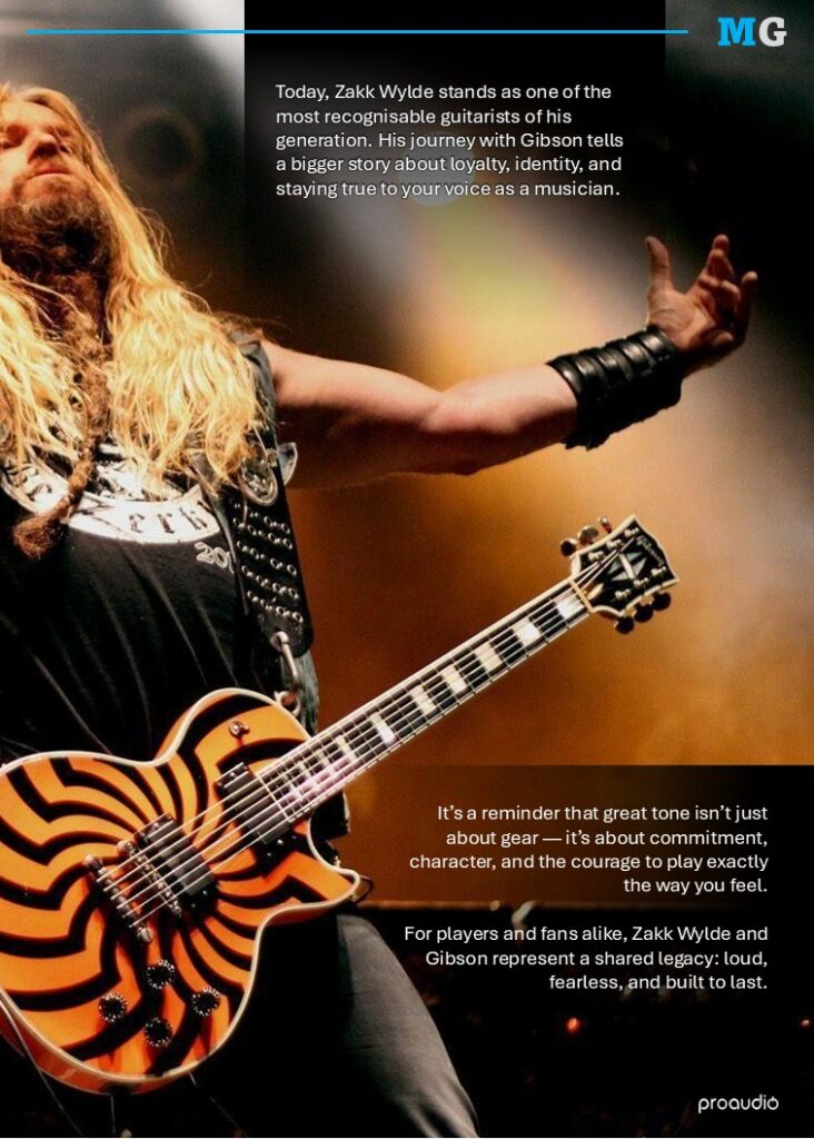 Zakk Wylde and Gibson