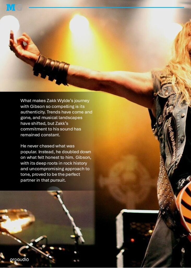 Zakk Wylde and Gibson