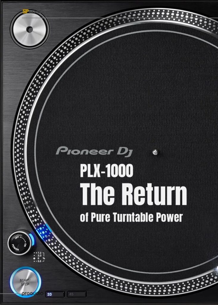 Pioneer DJ PLX-1000 turntable