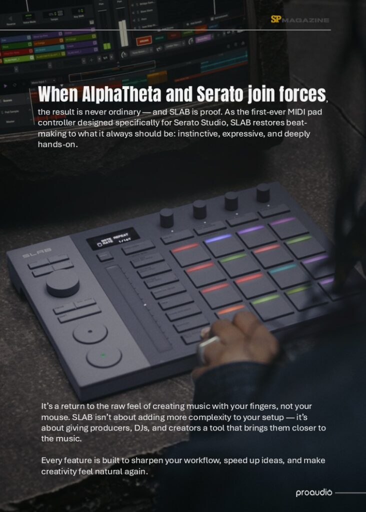 AlphaTheta SLAB MIDI pad controller