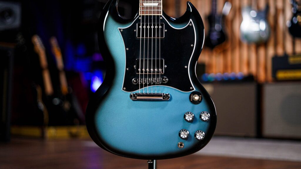 Gibson SG Standard Pelham Blue Burst