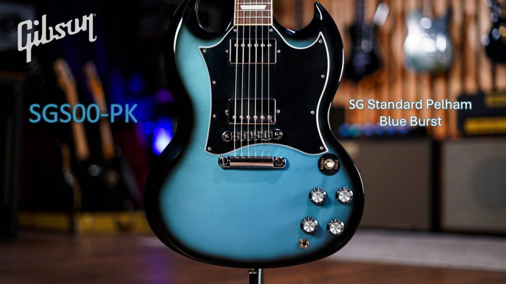 Gibson SG Standard Pelham Blue Burst
