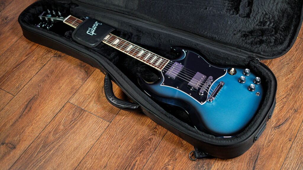 Gibson SG Standard Pelham Blue Burst
