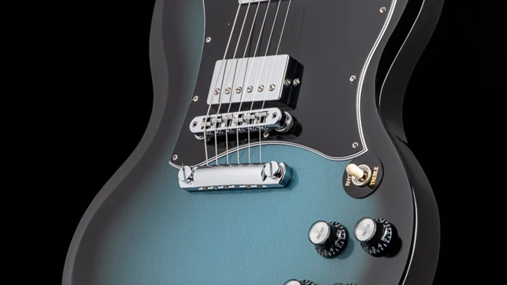 Gibson SG Standard Pelham Blue Burst