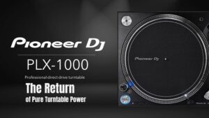 Pioneer DJ PLX-1000 turntable