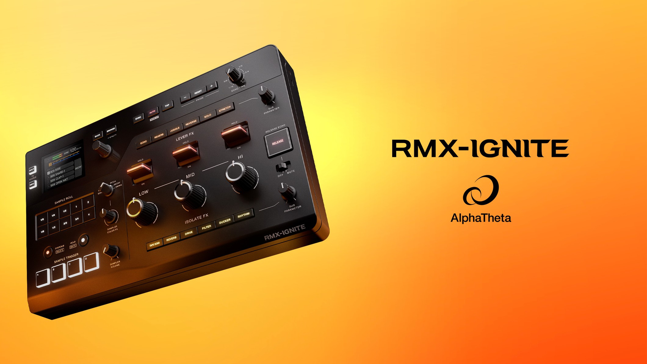 AlphaTheta RMX-IGNITE Professional DJ Effector & Sampler: Redefining ...