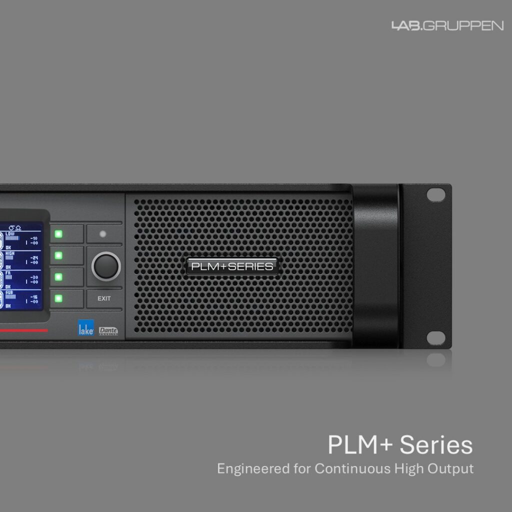 Lab Gruppen PLM+ Series amplifiers